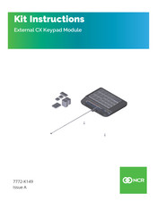 NCR External CX Keypad Module Kit Instructions