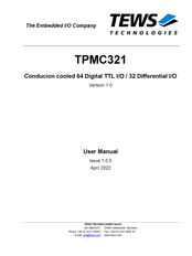 Tews Technologies TPMC321 User Manual