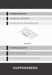 Kuppersberg FG 95 B Manuals | ManualsLib