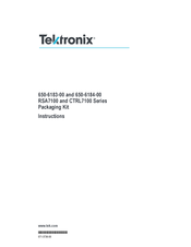 Tektronix CTRL7100 Series Instructions Manual