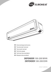 VTS  Euroheat DEFENDER 150 WHN Technical Documentation Manual