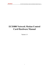 Zmotion ECI1000 Hardware Manual