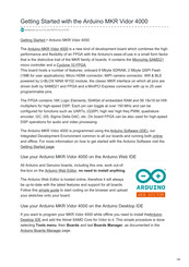 Arduino MKR Vidor 4000 Getting Started