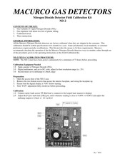 Macurco ND-2 Manual