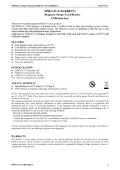 CipherLab MSR213U Simple Manual