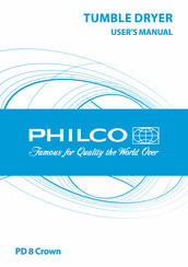 Philco PD 8 Crown User Manual