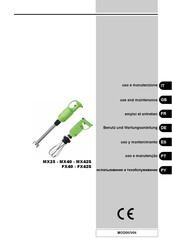 Fimar FX42S Use And Maintenance