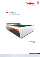 Trotec SP2000 Pre-Installation Manual