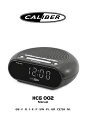 Caliber HCG 002 Manual