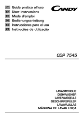 Candy CDP 7545 User Instructions