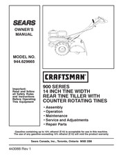 Sears Craftsman 900 Series Owner's Manual