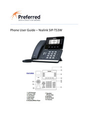 Yealink SIP-T53W User Manual