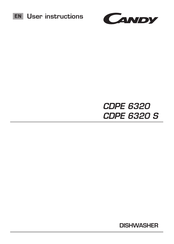 Candy CDPE 6320 S User Instructions