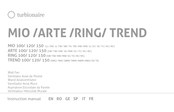 turbionaire TREND 150 Instruction Manual