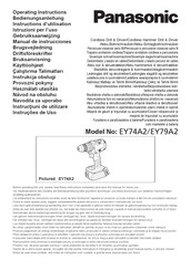 Panasonic EY74A2 Operating Instructions Manual