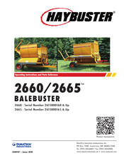 Haybuster 2665 Operating Instructions And Parts Reference