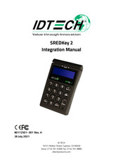 IDTECH SREDKey 2 Integration Manual