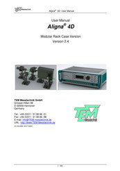 TEM Aligna 4D User Manual
