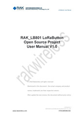 RAK LB801 User Manual