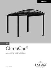 SKYLUX ClimaCar Mounting Instructions