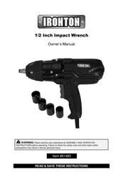 Ironton 61485 Owner's Manual