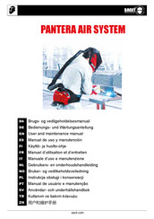 Trafimet Sacit Pantera User And Maintenance Manual