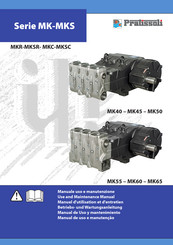 Pratissoli MK Series Use And Maintenance Manual