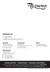 ClayTech CMS B3A1 Owner's Manual