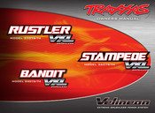 Traxxas Velineon STAMPEDE VXL BRUSHLESS Owner's Manual