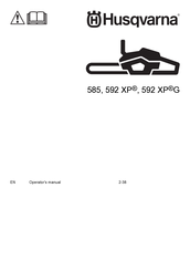 Husqvarna 592 XP Operator's Manual