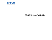 Epson ET-4810 Series User Manual