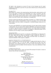 EGO SYStems Waveterminal U2A User Manual