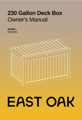 EAST OAK DB23005 Owner's Manual