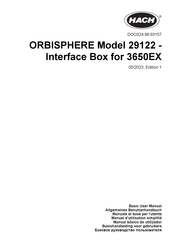 Hach ORBISPHERE 29122 User Manual