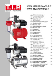T.I.P. HWW INOX 1300 Plus F Operating Instructions Manual