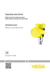 Vega VEGAPULS 6X Operating Instructions Manual