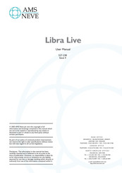 AMS Neve Libra Live II Series User Manual