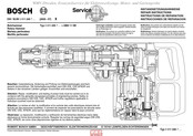Bosch GBH 11 DE Repair Instructions