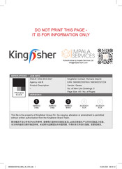 Kingfisher 3663602321224 Manual