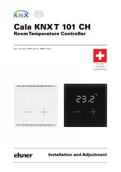 Elsner Cala KNX T 101 CH Installation And Adjustment
