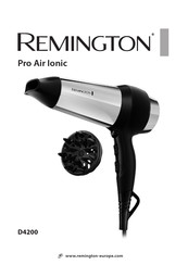 Remington Pro Air Ionic Manual