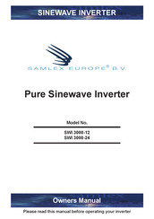 Samlex Europe SWI 3000-24 Owner's Manual