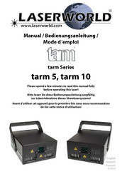 Laserworld tarm 5 Manual