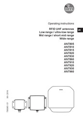IFM ANT810 Operating Instructions Manual