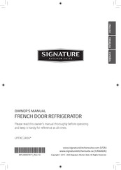 Signature UPFXC2466 Series Owner's Manual