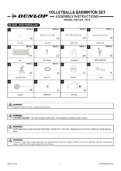 Dunlop NET320 197D Operating Instructions Manual