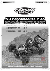 Carson Stormracer Extreme 103013 RTR Instruction Manual