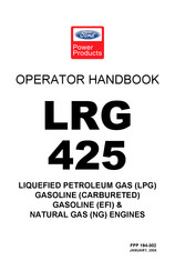 Ford LRG 425 Operator's Handbook Manual