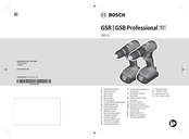 Bosch GSB 185-LI Original Instructions Manual