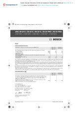 Bosch AKE 35-19 PRO Manual